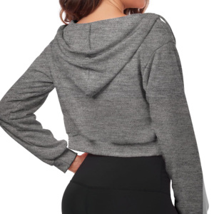 Sudadera con Capucha de Alta Calidad para Mujer, Manga Larga, Felpa, Tie-Dye, Bordado Frontal Personalizable, Antiencogimiento, Ecológica - Product Image 2