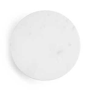 Support de gâteau Bloom Vintage en émail blanc avec laiton marbré en acier inoxydable parfait pour les occasions spéciales pour la fête de mariage - Product Image 3