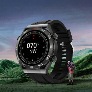 สมาร์ทวอทช์ DT Ultra Mate ขนาด 44-49 มม. หน้าจอ AMOLED พร้อมฟังก์ชั่นติดตามสุขภาพ GPS IP67 อุปกรณ์สวมใส่ได้สำหรับทุกเพศ - Product Image 4