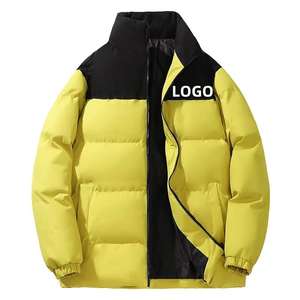 Chaqueta de Plumón de Alta Calidad Unisex con Logotipo Personalizado, Chaqueta de Invierno Gruesa para Exteriores, Chaqueta de Burbuja de Plumón para Hombre - Product Image 5