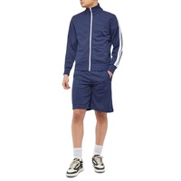 Veste de survêtement homme respirante, coupe-vent, imprimée, écologique, personnalisable, avec fermeture éclair intégrale, coupe athlétique, appliqué