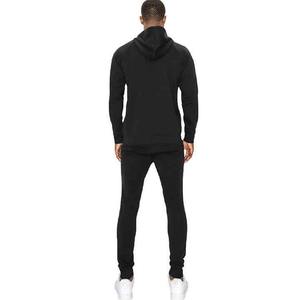 Venta al por mayor de chándales de lana Tech con logotipo personalizado para hombre, chándales para hombre, conjunto de 2 piezas con capucha, ropa de calle, chándal para correr para hombre - Product Image 4