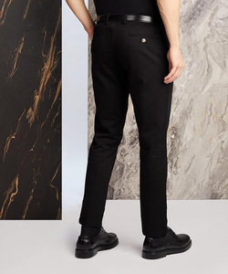 Prix d'usine Offre Spéciale Pantalons légers en coton spandex pour hommes avec logo personnalisé pour la saison été hiver - Product Image 3