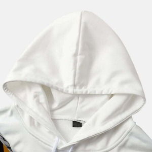 Nouvelle mode 2025, sweats à capuche personnalisés pour hommes de haute qualité, sublimation, 100% coton, imprimé, respirant, imperméable, surdimensionné pour la rue - Product Image 3