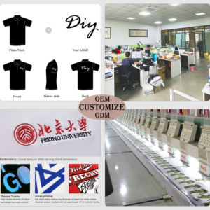 Polo à manches courtes vert uni personnalisé pour hommes, vêtements de marque tricotés décontractés en coton et polyester - Product Image 3