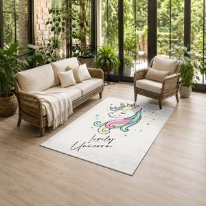 Tapis RUGS DEPOT LXDP-0477 en chenille, motif médaillon traditionnel, imprimé numériquement, lavable en machine, antidérapant, couleur crème ivoire, vente en gros - Product Image 6