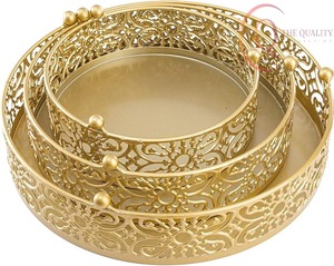 Base para Pastel de Metal Premium con Acabado Elegante, Mejora la Presentación de Postres en Fiestas y Ocasiones Especiales - Product Image 1