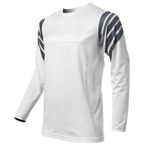 Combinaison de maillot et de pantalon de motocross coupe-vent en polyester à séchage rapide, directement de l'usine - Couleurs et logos personnalisables, haute qualité - Product Image 4