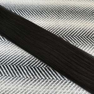 เทปต่อผมสีดำธรรมชาติ 1B ผมแท้ 100% แบบ Double Drawn ความยาว 8-30 นิ้ว ลอนคลาย เกรด 12A - Product Image 2