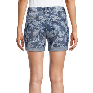 Shorts de Mezclilla para Mujer de Alta Calidad, Secado Rápido, Transpirables, con Estampado Completo, Estilo Urbano - Product Image 2