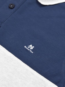Polos de tela de peso de algodón puro de la mejor calidad, polos personalizados para personal informal para hombres, camisetas antiretráctiles - Product Image 2