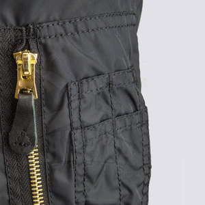 Chaqueta Bomber de invierno para hombre, color sólido con cuello levantado, superventas, último estilo, bajo MOQ - Product Image 6