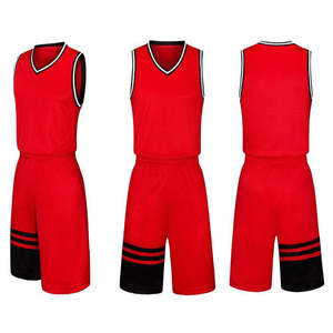 Nuevo Conjunto de camiseta de baloncesto personalizado de talla grande de secado rápido transpirable impreso sublimación uniforme de baloncesto para hombres - Product Image 1