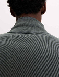 400 500 Gsm plaine luxe surdimensionné sweat pull hommes personnalisé surdimensionné Streetwear poids lourd hommes demi fermeture éclair sweat OEM - Product Image 2