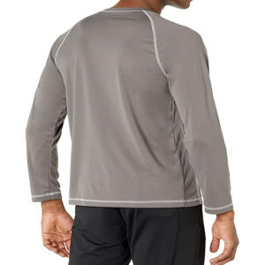 Vêtement de sport à compression respirant à séchage rapide Rash Guard personnalisé avec logo Manches longues Rashguard Protection UV Surf - Product Image 2