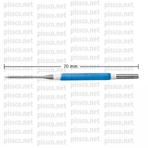Electrodo de trabajo Monopolar de etiqueta privada, electrodo aislado recto de 4mm, Diam de 140mm, 5, 12 de eje largo, punta de 22 mm de longitud - Product Image 5