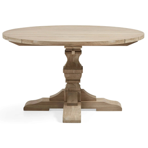 Meubles de table ronde en bois de teck de bonne qualité Offre Spéciale pour les repas en plein air ou les restaurants - Product Image 5