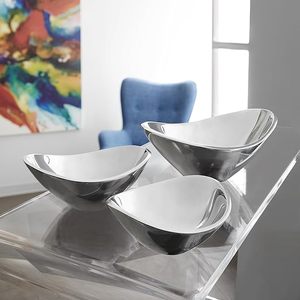 Bol de service décoratif en aluminium pour le Ramadan, fruits, hôtels, décoration de table, bol de service pour la restauration, bol à soupe et à nouilles, saladier - Product Image 4