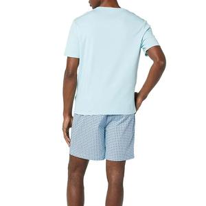 Tenue décontractée de rue d'été pour hommes ensemble de deux pièces en gros avec short imprimé et t-shirts séchage rapide et respirant - Product Image 5