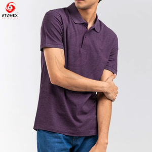 เสื้อโปโลโพลีเอสเตอร์ปักโลโก้ได้อย่างรวดเร็วเสื้อกอล์ฟลำลองแบบเรียบง่ายดีไซน์ใหม่ - Product Image 3