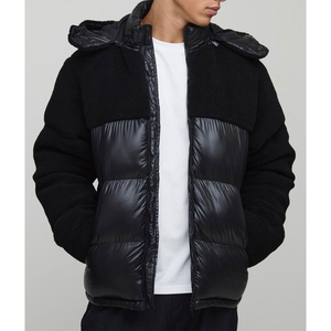 Chaqueta Acolchada para Hombre, Chaqueta de Plumón con Logotipo Personalizado OEM, Chaqueta Acolchada para Hombre, Abrigo de Invierno Cálido, Chaqueta Acolchada para Hombre OEM Transpirable - Product Image 1