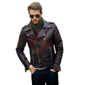 Veste en cuir véritable imperméable pour homme, nouvelle arrivée, personnalisable, de qualité supérieure, coupe-vent - Product Image 1