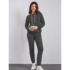 Survêtement femme grande taille coupe ajustée, le plus vendu, style urbain, séchage rapide, fabriqué en usine, respirant et tendance - Product Image 6