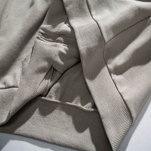 Sudadera con capucha bordada de algodón de gran tamaño para hombre Básicos transpirables para invierno Precio bajo Sudadera con capucha básica de alta calidad - Product Image 6