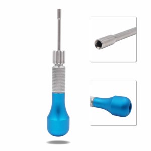 Mini tournevis orthodontiques dentaires auto-perceurs en titane, clé, source d'alimentation électrique, outils de micro-implantation en acier - Product Image 4