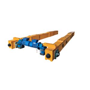 Chariot d'extrémité (EOD) pour pont roulant monopoutre Inovic, robuste, norme IS, avec moteur, engrenages et télécommande, pour usage industriel - Product Image 1