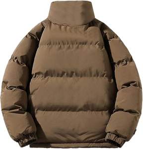 Veste bouffante à col montant et à manches longues pour hommes de haute qualité pour l'hiver - Product Image 3