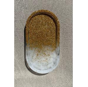 ถาดเรซิ่นทำมือสำหรับจัดโต๊ะอย่างมีสไตล์ ถาดเสิร์ฟเค้ก น้ำผลไม้ และอาหาร สำหรับใช้ในบ้านและโรงแรม - Product Image 6