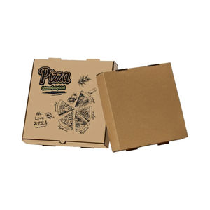 Boîtes à pizza en carton ondulé écologiques personnalisées haut de gamme de 6 à 18 pouces, revêtement UV, laminage mat, logo, vente en gros d'usine, prix bas - Product Image 5