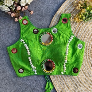 Navratri Special Rayon With Mirror Work Blouse Fabricant et fournisseur de Surat au prix de gros - Product Image 1