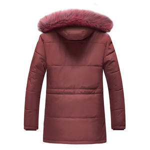 Veste parka pour homme, vente chaude, respirante, imperméable, d'hiver, d'extérieur, à capuche, coupe-vent, fermeture éclair, grande taille - Product Image 2