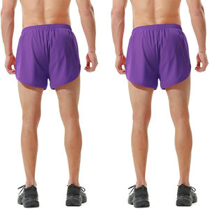 Pantalones Cortos Deportivos para Hombre al por Mayor, Color Azul, Hechos de Poliéster, para Correr y Hacer Ejercicio al Aire Libre, con Diseño y Talla Personalizados - Product Image 2