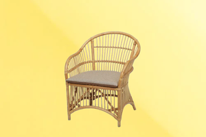 Sillón Atama de Ratán Modular, Silla de Descanso Acolchada, Diseño Moderno, Madera de Indonesia, para Sala de Estar, Apartamento, Hotel, Oficina en Casa - Product Image 4