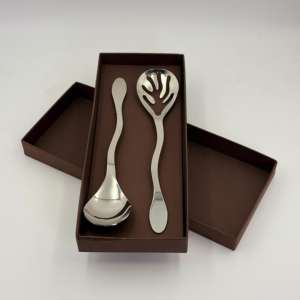 Juego de Cubiertos para Ensalada o Cuchara para Servir, Utensilios de Servir de Lujo, Decorativos, para Hotel y Restaurante - Product Image 6