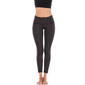 Venta al por mayor de moda personalizada Leggings de Yoga de las mujeres estirables de alta calidad Leggings de Yoga de gimnasio de las mujeres en el precio de fábrica - Product Image 6