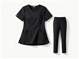 Uniformes de hospital transpirables más vendidos, uniformes médicos informales para mujeres, uniformes de Enfermería de manga corta con bordado personalizado - Product Image 6