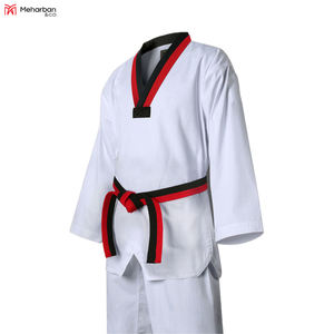 Di alta qualità su misura Taekwondo uniforme nuovo arrivo Unisex arti marziali indossare set di cotone per le dimensioni XXL Design elegante <span class=keywords><strong>Karate</strong></span> - Product Image 4