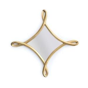 Espejo de pared decorativo de metal de vidrio de alta calidad de lujo moderno para sala de estar dormitorio y oficina para uso en hoteles - Product Image 4