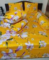 Ensemble de couette de base BD Home, couette en microfibre moelleuse en taille double, technique tricotée, fonction magnétique, toucher doux