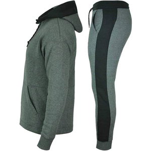 Survêtement de jogging pour hommes le plus vendu Design personnalisé Col à capuche en coton polyester-Costume direct d'usine - Product Image 4