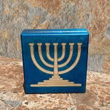 Luxury Brass Menorah Candle Holder Jewish Hanukkah <b>Lamp</b> Decorative Candle Stand Elegant Religious Decor - Product Image 6