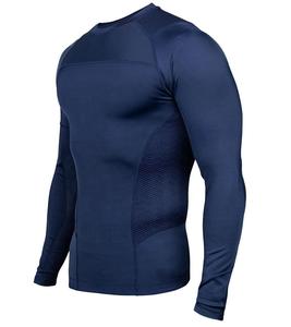 Grappling Mma Rash Guard Sublimation Compression Shirt Bjj Rashguard personnalisé imprimé hommes hommes technologie Oem chemise à manches longues - Product Image 3