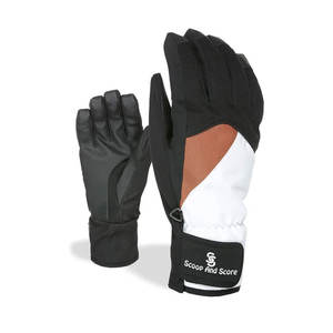 Fournisseur direct d'usine de gants d'hiver chauffants en cuir de haute qualité avec logo personnalisé Gants de ski imperméables pour le snowboard - Product Image 1