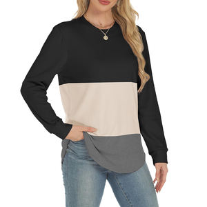 เสื้อสเวตเตอร์เนื้อนุ่มลายนูนขนาดใหญ่สีพื้นลำลอง, สตรีทแวร์, ไหล่ตก, ตัวเลข, ระบายอากาศได้ดี, เป็นมิตรกับสิ่งแวดล้อม, เสื้อฮู้ด, ถัก - Product Image 1