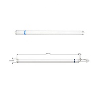 Tubo de luz T8 de 15W, resistente a roturas, con protección UV, rentable, para trampas de moscas, control de plagas de moscas en interiores y exteriores, de uso comercial.