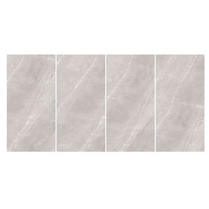 Grandes dalles de porcelaine grises 800x1600mm, finition brillante, modernes, aspect brique, antidérapantes, pour sols intérieurs, polies, commandes en gros - Product Image 2